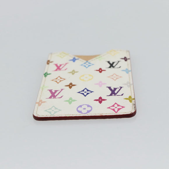 LOUIS VUITTON Monogram Multicolor Etui Hand Mirror White M92651 LV Auth 180917
