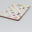 LOUIS VUITTON Monogram Multicolor Etui Handspiegel Wit M92651 LV Auth 180917-7