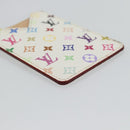 LOUIS VUITTON Monogram Multicolor Etui Hand Mirror White M92651 LV Auth 180917-14