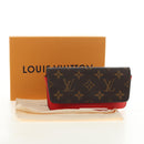 LOUIS VUITTON Monogram Etui Lunette Woody Glasses Case GI0372 LV Auth 180918M-18