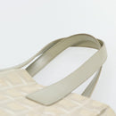 CHANEL New Travel Line Tote Bag Nylon Beige Silver CC Auth 180920-8