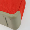 PRADA Sports Shoulder Bag Canvas Orange Silver Auth 180921-9