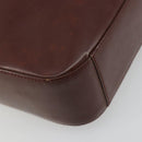 GUCCI Shoulder Bag Patent leather Brown Silver 000 1046 0506 Auth 180923-13