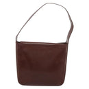 GUCCI Shoulder Bag Patent leather Brown Silver 000 1046 0506 Auth 180923-3