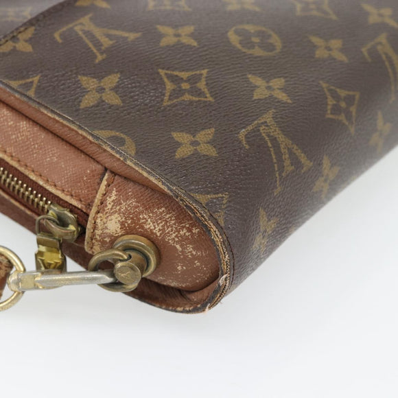 LOUIS VUITTON Monogram Orsay Clutch Bag M51790 LV Auth 180924