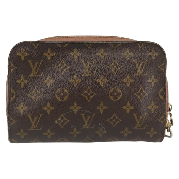 LOUIS VUITTON Monogram Orsay Clutch Bag M51790 LV Auth 180924