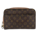 LOUIS VUITTON Monogram Orsay Clutch Bag M51790 LV Auth 180924-3