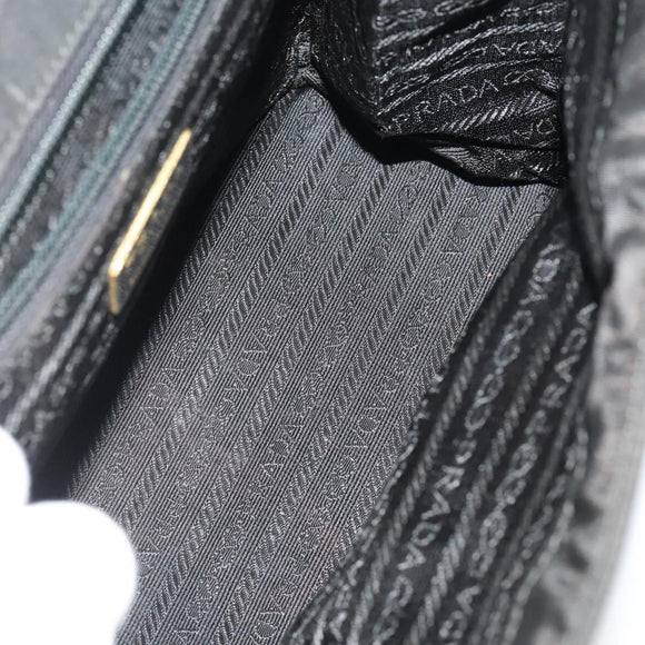PRADA Shoulder Bag Nylon 5 Set Black Auth 180925