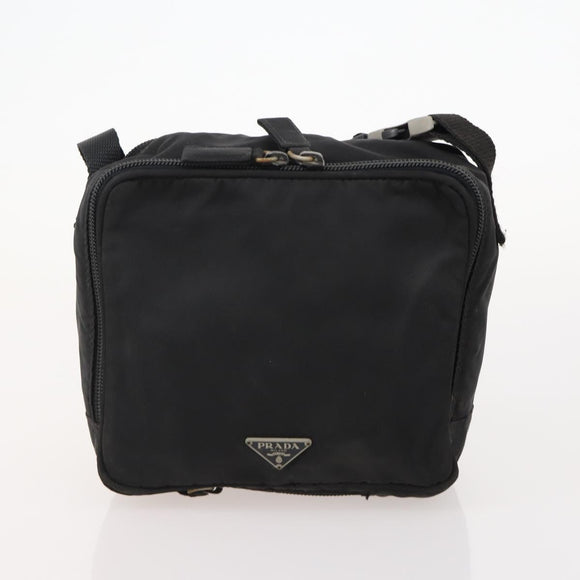 PRADA Shoulder Bag Nylon 5 Set Black Auth 180925