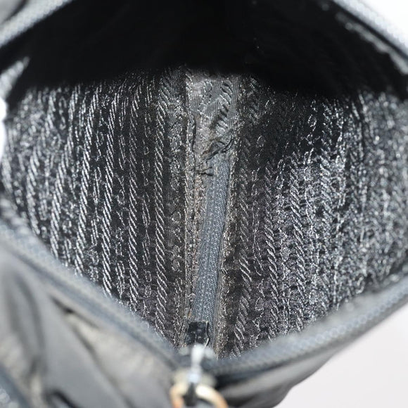 PRADA Shoulder Bag Nylon 5 Set Black Auth 180925