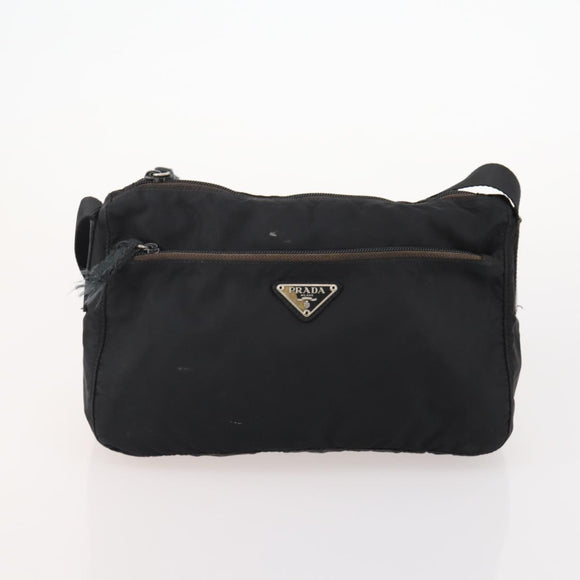 PRADA Shoulder Bag Nylon 5 Set Black Auth 180925