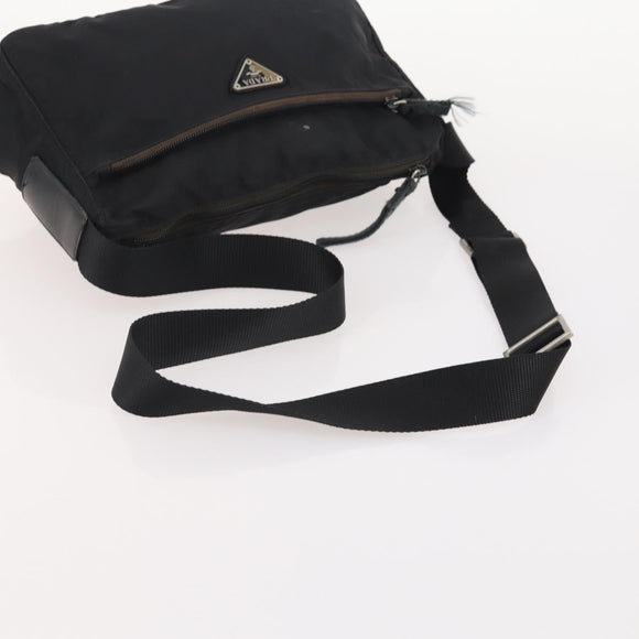 PRADA Shoulder Bag Nylon 5 Set Black Auth 180925