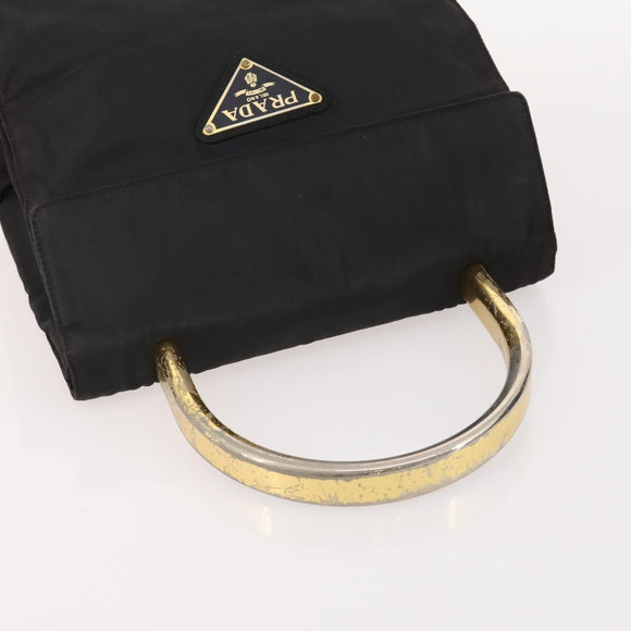PRADA Shoulder Bag Nylon 5 Set Black Auth 180925