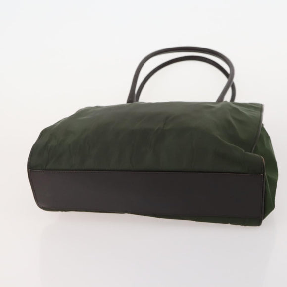 PRADA Shoulder Bag Nylon 5 Set Beige Black Green Auth 180926