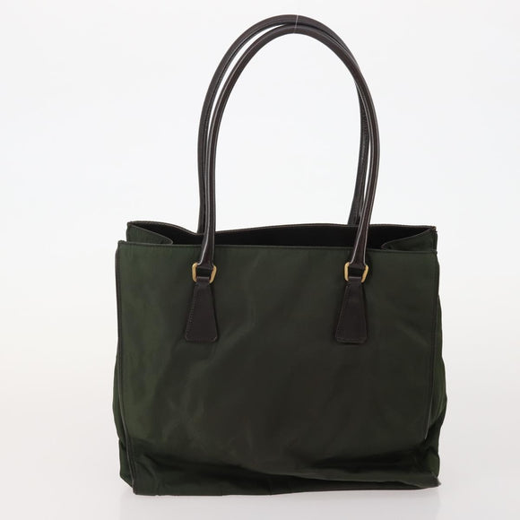 PRADA Shoulder Bag Nylon 5 Set Beige Black Green Auth 180926