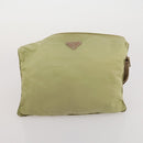 PRADA Shoulder Bag Nylon 5 Set Beige Black Green Auth 180927-17