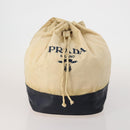 PRADA Shoulder Bag Nylon 5 Set Beige Black Green Auth 180927-2