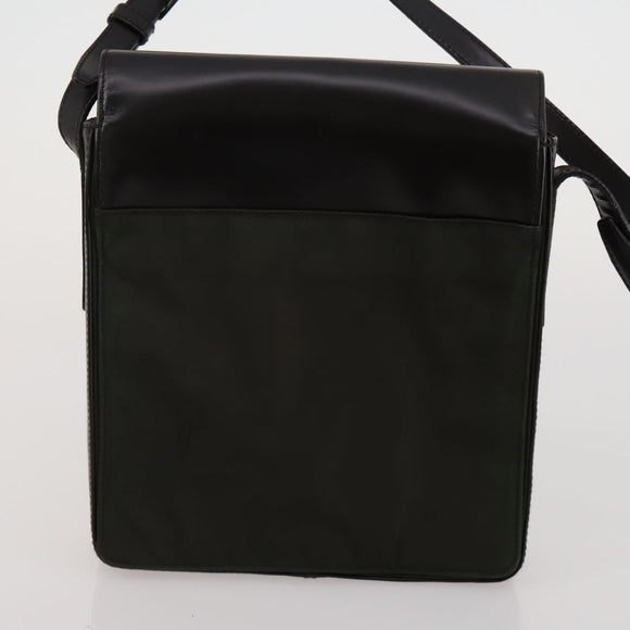 PRADA Shoulder Bag Nylon 5 Set Beige Black Green Auth 180927