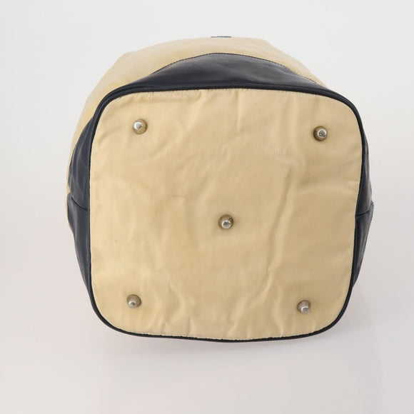 PRADA Shoulder Bag Nylon 5 Set Beige Black Green Auth 180927