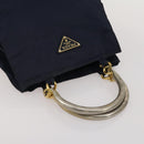 PRADA Shoulder Bag Nylon 5 Set Beige Black Green Auth 180927-9
