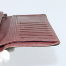 CHANEL Matelasse Long Wallet Lamb Skin Black Silver CC Auth 180933-19