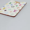 LOUIS VUITTON Monogram Multicolor Etui Hand Mirror White M92651 LV Auth 180935-8