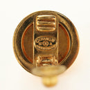 CHANEL Earring metal Gold Tone CC Auth 180936M-13