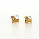CHANEL Earring metal Gold Tone CC Auth 180936M-17