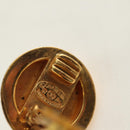 CHANEL Earring metal Gold Tone CC Auth 180936M-6