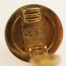 CHANEL Earring metal Gold Tone CC Auth 180936M-7