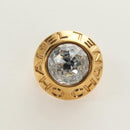 CHANEL Earring metal Gold Tone CC Auth 180936M-8