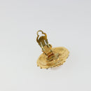 CHANEL Earring metal Gold Tone CC Auth 180937-4