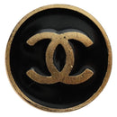 CHANEL Earring metal Gold Tone CC Auth 180939M-2