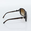 CHANEL Tortoise Pattern Sunglasses plastic Brown CC Auth 180941-3