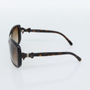 CHANEL Tortoise Pattern Sunglasses plastic Brown CC Auth 180941-5
