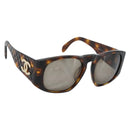 CHANEL Tortoise Pattern Sunglasses plastic Brown CC Auth 180942-1
