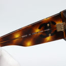 CHANEL Tortoise Pattern Sunglasses plastic Brown CC Auth 180942-11