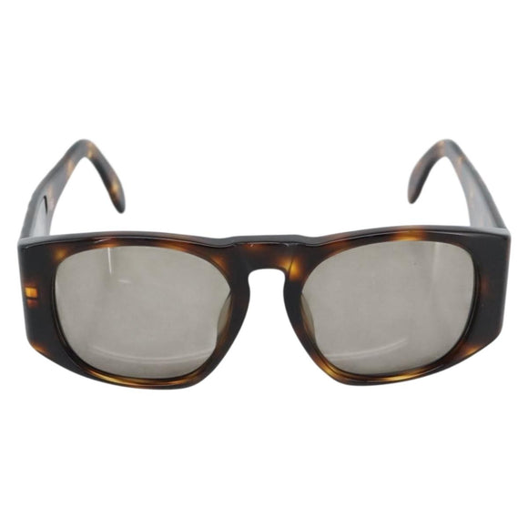 CHANEL Tortoise Pattern Sunglasses plastic Brown CC Auth 180942