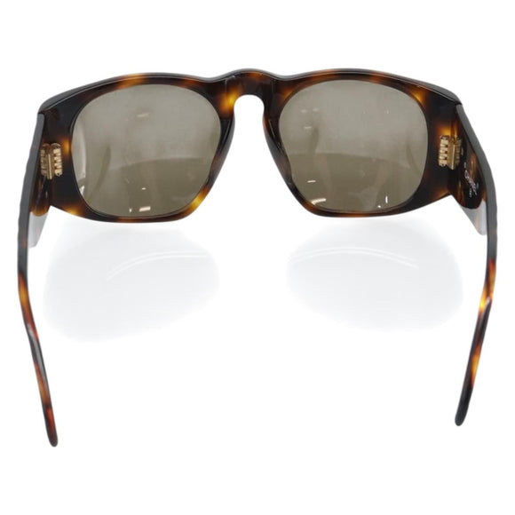 CHANEL Tortoise Pattern Sunglasses plastic Brown CC Auth 180942