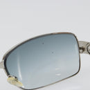 CHANEL Sunglasses plastic White CC Auth 180943-15
