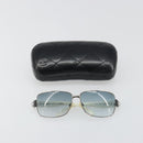 CHANEL Sunglasses plastic White CC Auth 180943-12