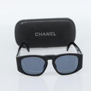CHANEL Sunglasses plastic Black CC Auth 180944M-12