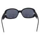 CHANEL Camelia Sunglasses plastic Black CC Auth 180945-2