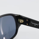 CHANEL Sunglasses plastic Black CC Auth 180946-9