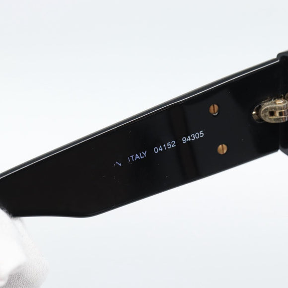 CHANEL Sunglasses plastic Black CC Auth 180948M