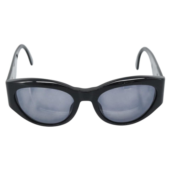 CHANEL Sunglasses plastic Black CC Auth 180948M