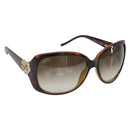 GUCCI Sunglasses plastic Brown Auth 180949M-1