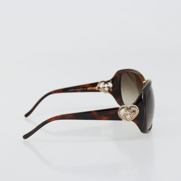 GUCCI Sunglasses plastic Brown Auth 180949M