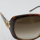 GUCCI Sunglasses plastic Brown Auth 180949M-7