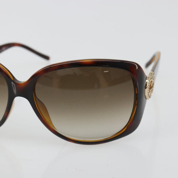 GUCCI Sunglasses plastic Brown Auth 180949M